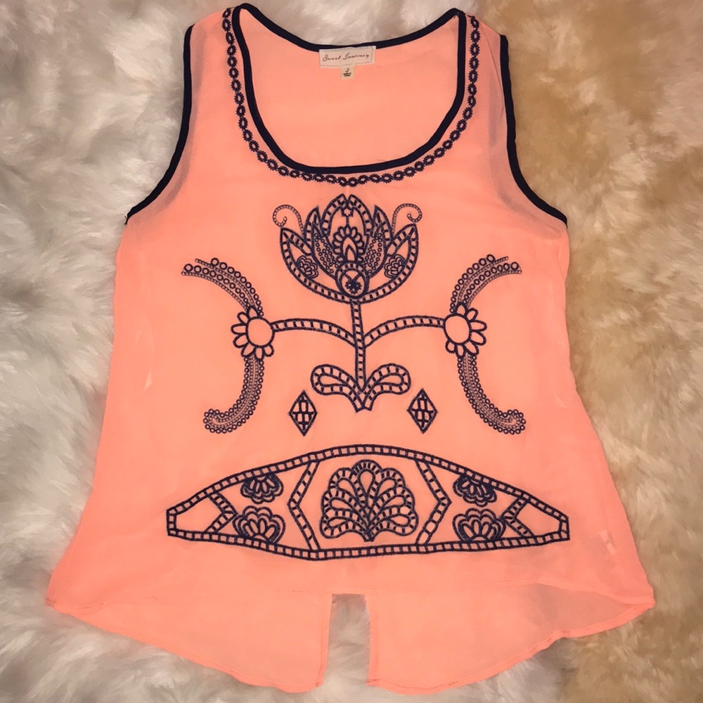 Sweet journey top
